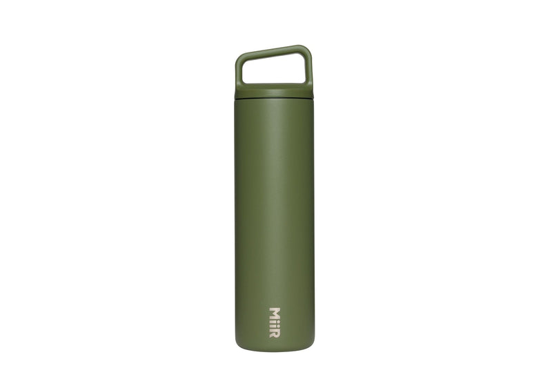Wide Mouth Stainless Steel Insulated Travel Water Bottle, Evergreen, 20-oz S0L3