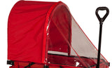 Industries Weather Shield & Sun Canopy For Convertible Wagon Sleigh/Sled, Red/Clear E0R8 - product image 1