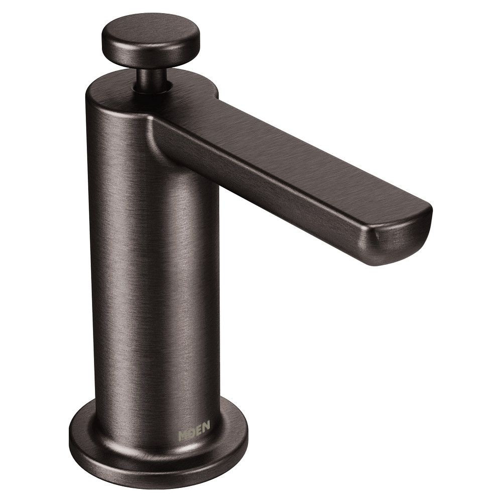 Align Single Handle High Arc Modern Pull Down Kitchen Faucet with Power Clean, Black Stainless Steel U5A5 - product image 1