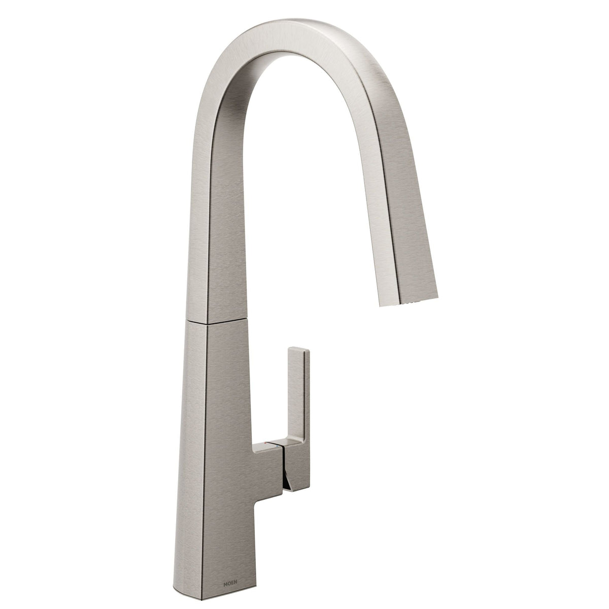 Nio U Single Handle High Arc Smart Pull Down Spot-Resist Sprayer Kitchen Faucet with Power Clean, Stainless Steel C7C6 - product image 1