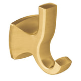 Voss Double Robe Hook, Brushed Gold M2A3 - product image 1