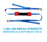 1,200-lb Motorcycle Tie Down Strap, 1 3/8-in x 12-ft G0K3 - product image 3
