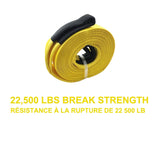 22,500-lb Recovery Strap with Loop Ends, 3-in x 30-ft I2M0 - product image 3