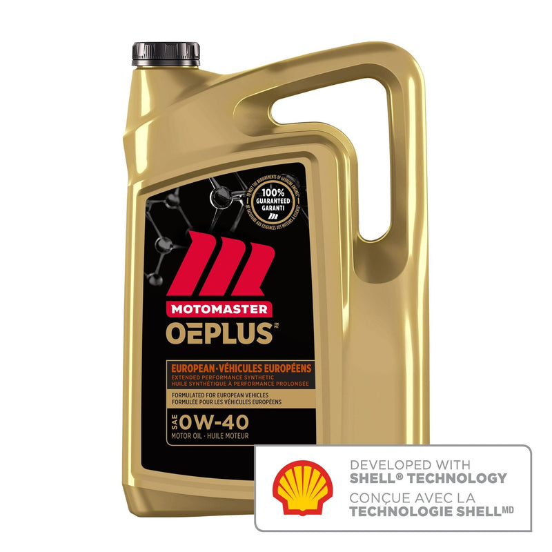 OEPLUS European Premium 0W40 Synthetic Engine/Motor Oil, 5-L I4B0