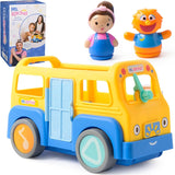 Rachel My First Learning Electronic School Bus with 2 Figures, Music & Sounds Playset, Ages 1+ U9W4 - product image 1