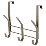 8.5" Over The Door Metal 3 Hook, Champagne N9W0 - product image 1