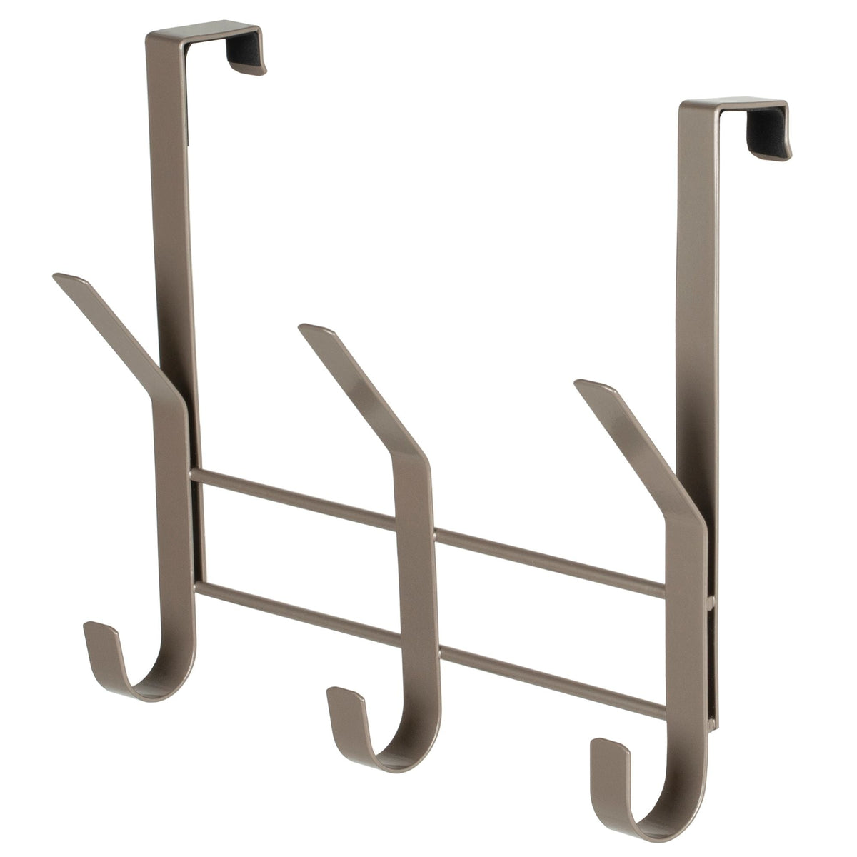 8.5" Over The Door Metal 3 Hook, Champagne N9W0 - product image 1