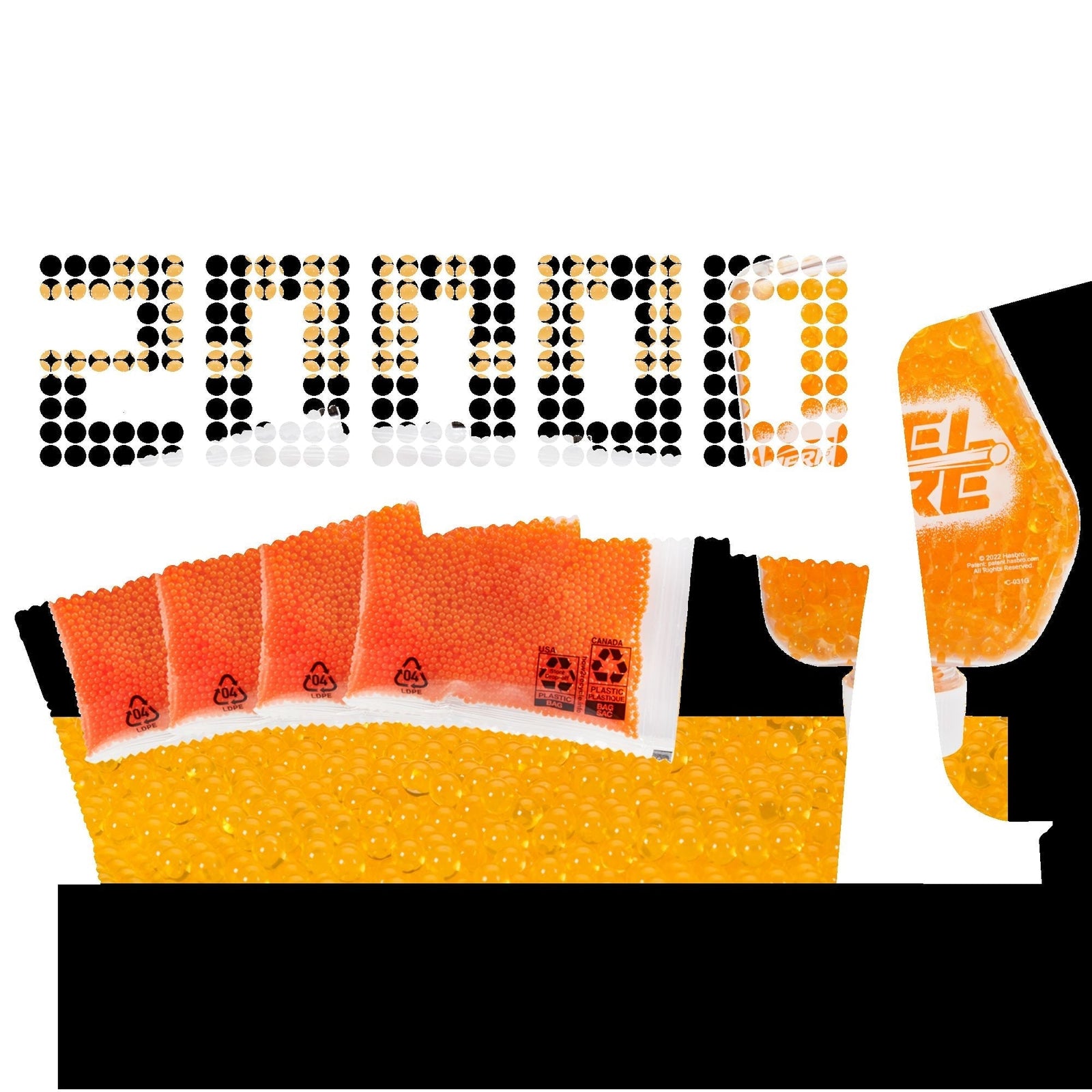 Pro Gelfire Orange Hopper+ with 20000-Round Refill Q2I8 - product image 3