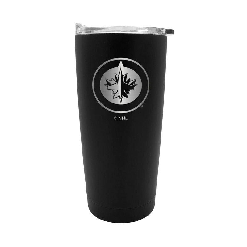 Winnipeg Jets Executive Stainless Steel Insulated Travel Tumbler, Black, 20-oz U1L4
