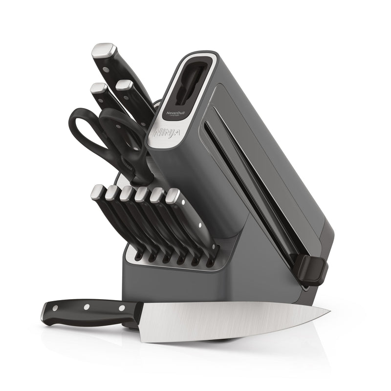 Foodi NeverDull Essential Knife Block Set, 12-pc S9H9