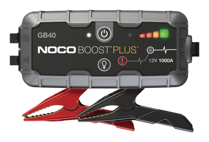 GB40 Boost Plus Booster Pack/Jump Starter, 1000-Amp, 12V E8J4