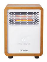 3-Setting Cabinet Heater with Child Lock, Quartz and Radiant Heating, Wood Grain Finish R6T1 - product image 1