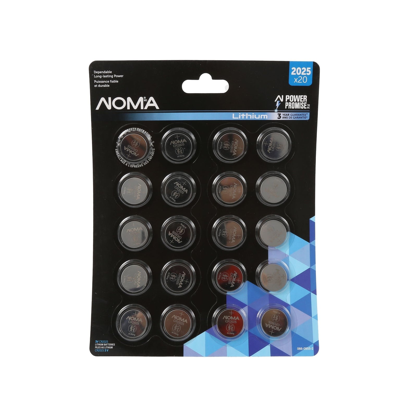 CR2025 Button Cell Batteries, 20-pk M3G1 - product image 1