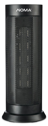 Oscillating Digital Tower Ceramic Heater with Remote Control and Thermostat, Black, 18-in T9F6 - product image 1
