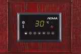 Wood Cabinet Infared Space Heater withRemote Control & Thermostat, 1500W C3F3 - product image 7