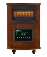 Wood Cabinet Infared Space Heater withRemote Control & Thermostat, 1500W C3F3 - product image 8