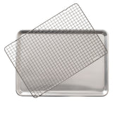 Ware Naturals Aluminum Half-Sheet with Oven-Safe Nonstick Grid, 2-pc W7Z7 - product image 1