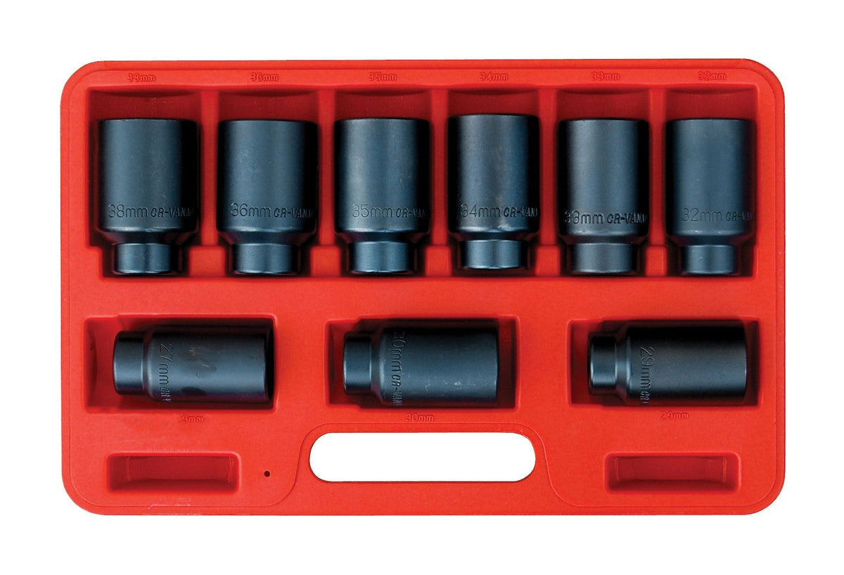 Deluxe Axle Nut Socket Set, 9-pc W2F8 - product image 1