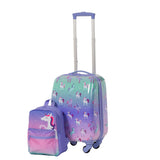 Kids Unicorn Hardside Luggage, 2-pc, Hardside Spinner Luggage, 23-in, Hardside Carry-On Spinner Flex Travel Suitcase,... Z5L0 - product image 4
