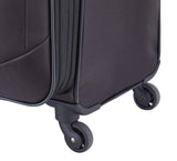 Softside Spinner Wheel Medium Travel Luggage Suitcase, Black, 24-in N8M5 - product image 6