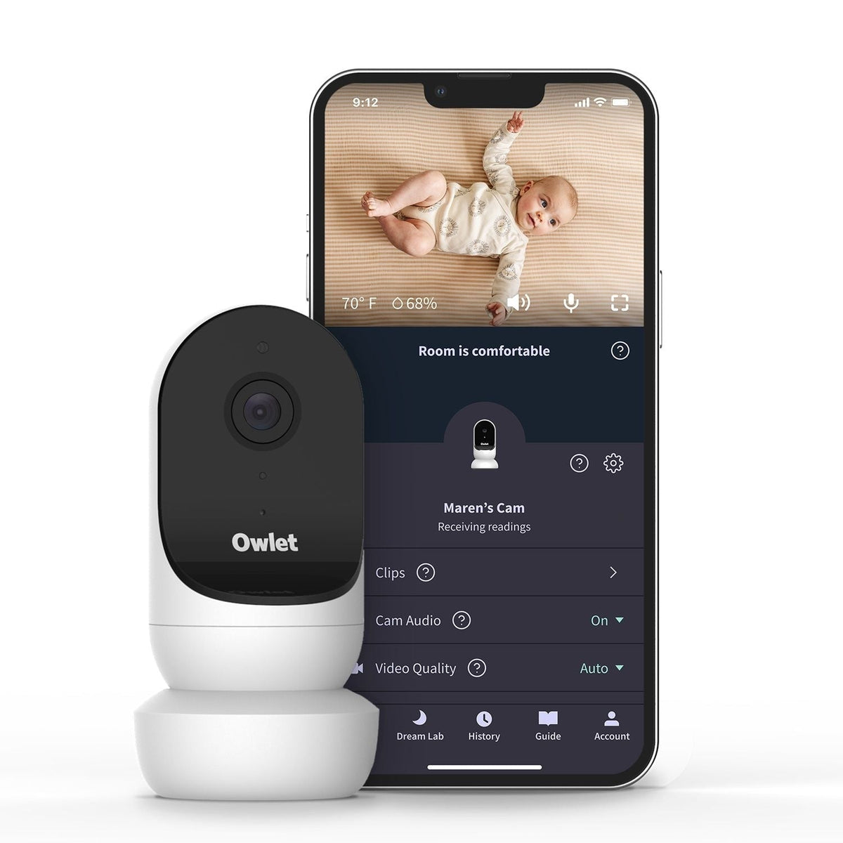 Cam 2, HD Video Baby Monitor J6T2 - product image 1