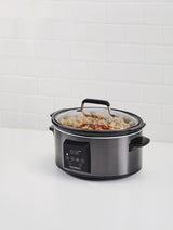 Digital Programmable Slow Cooker, Black Stainless Steel, 6qt W2Z9 - product image 6