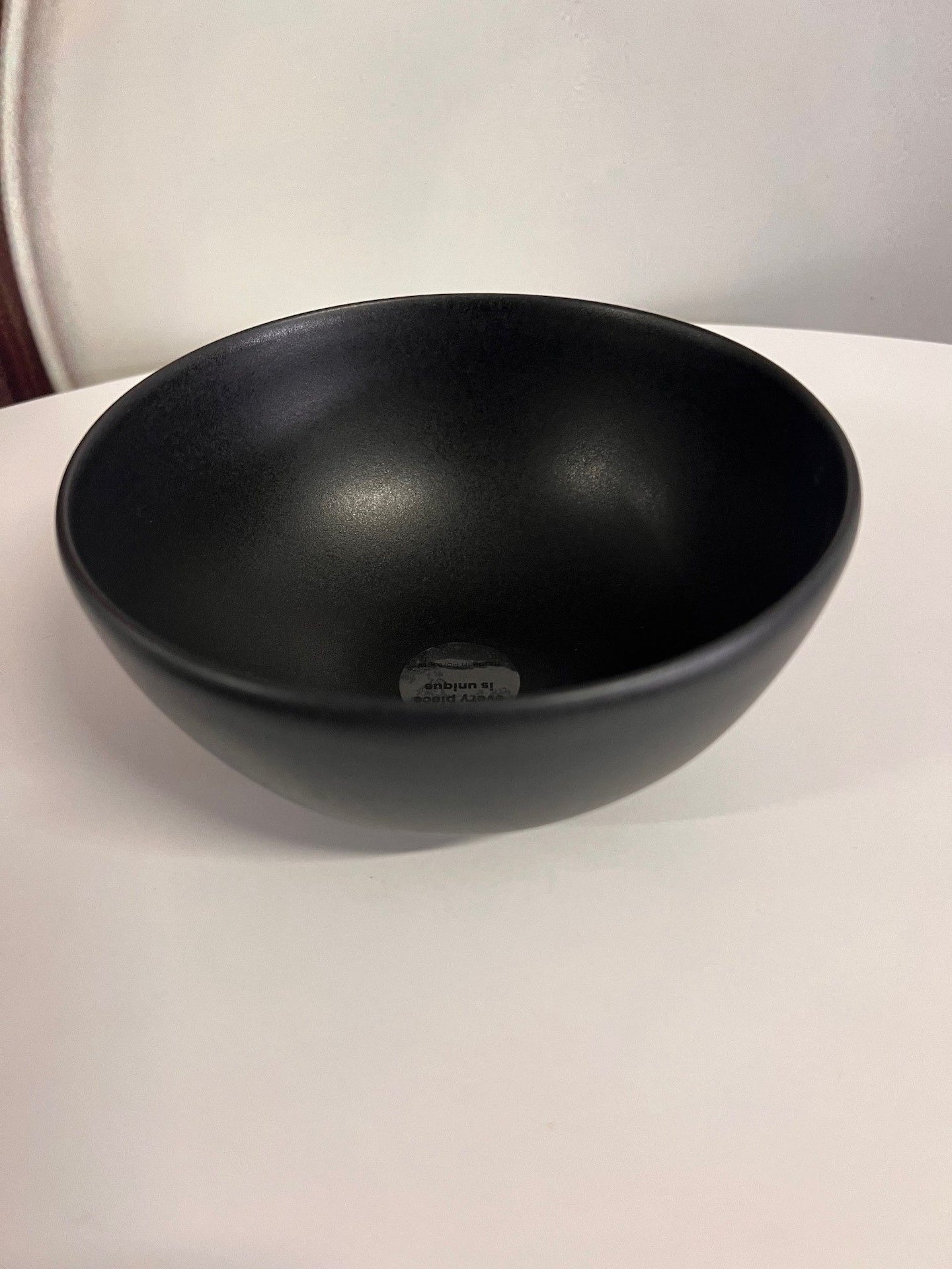 Dorset All-Purpose Stoneware Bowl, Oven Safe, 4-pk, Black Reactive W7S0 - product image 4