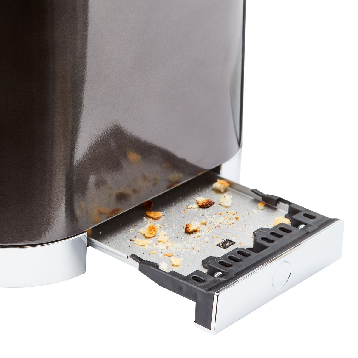 Even Heat Wide Slots Toaster with 9 Settings, Black Stainless Steel, 2-Slices M2I8 - product image 3