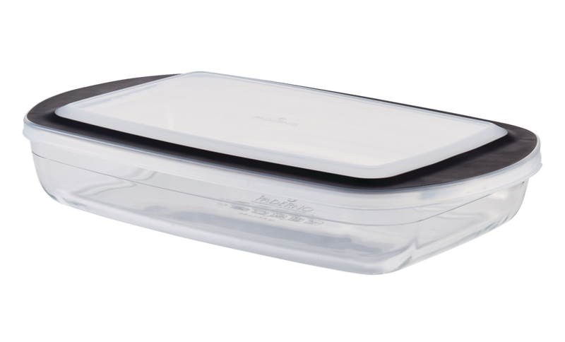 Glass Rectangular Baking Dish with Lid, 3.8-qt J5U2