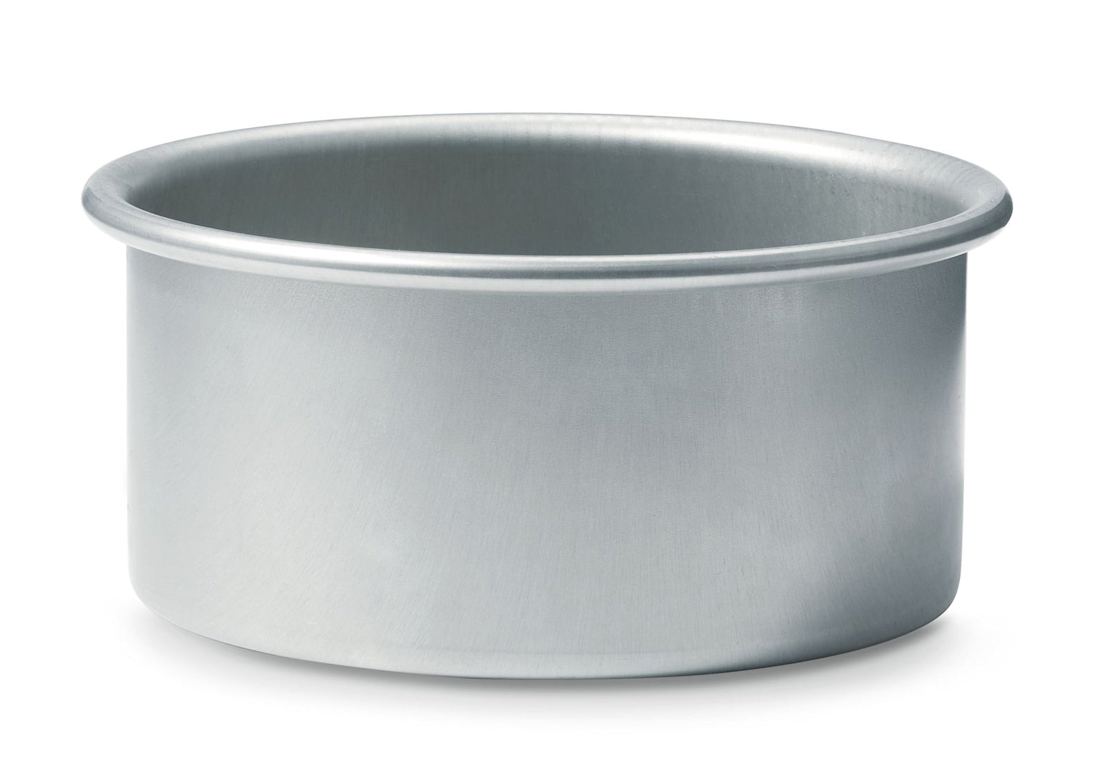 Professional Uncoated Aluminum Round Cake Pan, 6-in O9G7 - product image 1