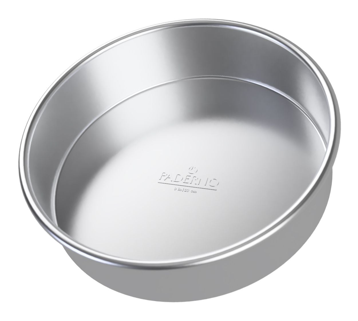 Professional Uncoated Aluminum Round Cake Pan, 9-in M1X4 - product image 1