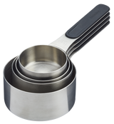 Stainless Steel Measuring Cups with Magnetic Handle, 4-pc R5D7 - product image 1