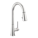 Precept Single Lever Pull Down Kitchen Faucet with POWERinse, Chrome M7X9 - product image 1