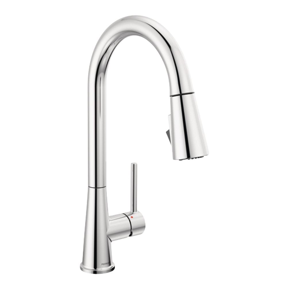Precept Single Lever Pull Down Kitchen Faucet with POWERinse, Chrome W8K1 - product image 1