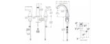 Rancho 8-in Widespread Bath Faucet, Matte Black C5V2 - product image 8