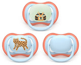Ultra Air Pacifier 6-18 Months All Day, Leopard, 3-pk B3G6 - product image 1
