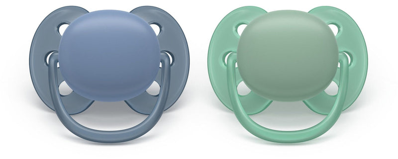Ultra Soft Blue Pacifier for 6-18M, 2-pk N6D2