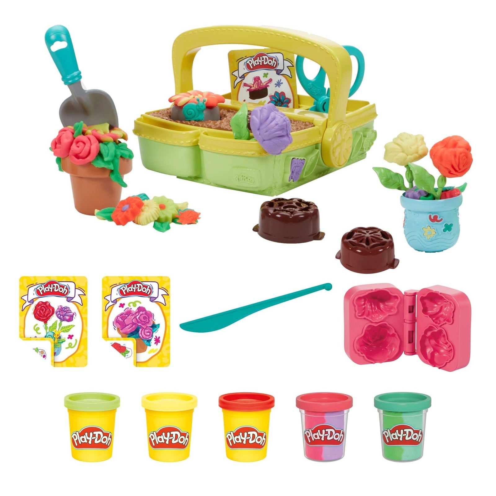 Toy Flower Garden Playset for Sensory Play X5P7 - product image 2
