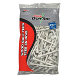Biodegradable Hardwood Golf Tee, 3-1/4-in, 50-pk, White A9Q6 - product image 1