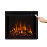 Flame Fresno Electric Media Indoor Electric Fireplace TV Stand, 72-in, 1500W, White F7K2 - product image 6