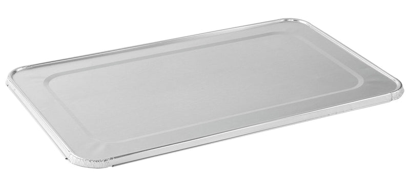 Aluminum Foil Steam Full Lid, Silver, 19-in, for Baking/Cooking/Steaming N3R3