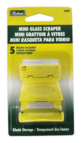 Mini Glass Scraper with Single Edge Razor Blades, 6-pc P1N3 - product image 1