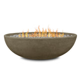 Oval Concrete Propane Fire Pit in Glacier Gray, 48-in P4B9 - product image 1
