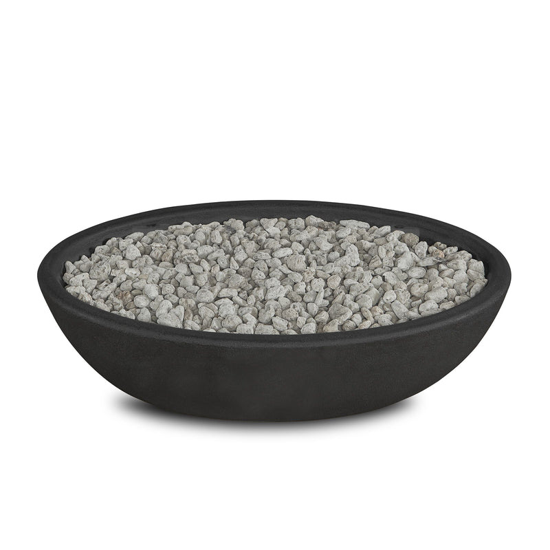 Oval Concrete Propane Fire Pit in Shale, 48-in K2G4