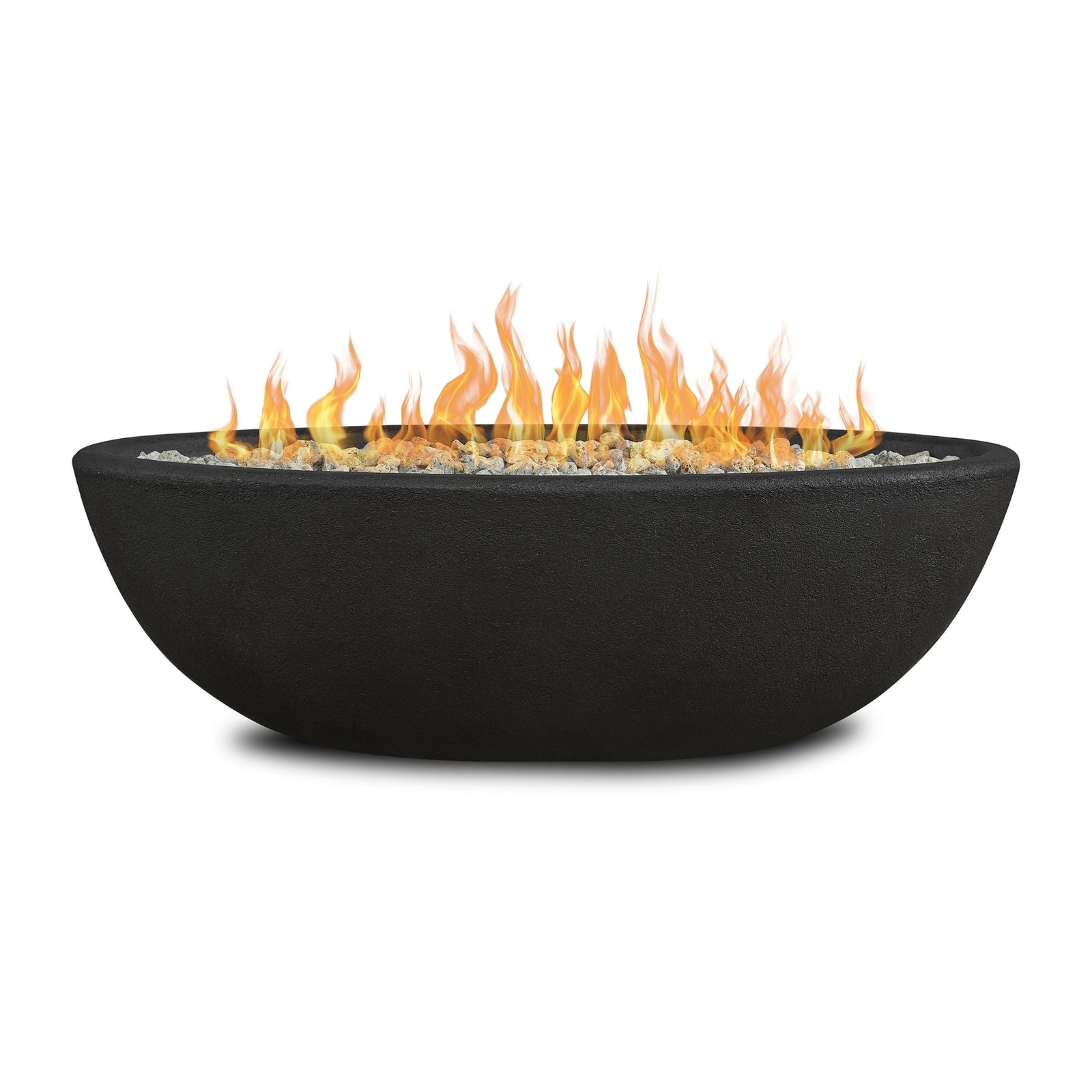 Oval Concrete Propane Fire Pit in Shale, 48-in K2G4 - product image 6