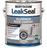 LeakSeal Aluminum Roof Coating, Reflective, Rust Proof & Waterproof Sealant, 3.78-L Q4L8 - product image 1