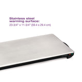 Stainless Steel Cordless Hotray Warming Tray, 1000 W, 23-3/4-in G7P2 - product image 7