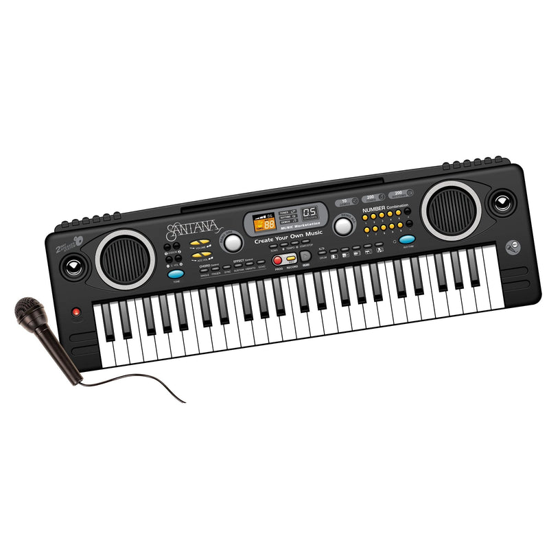 49-Key Electronic Keyboard with Microphone M5J8