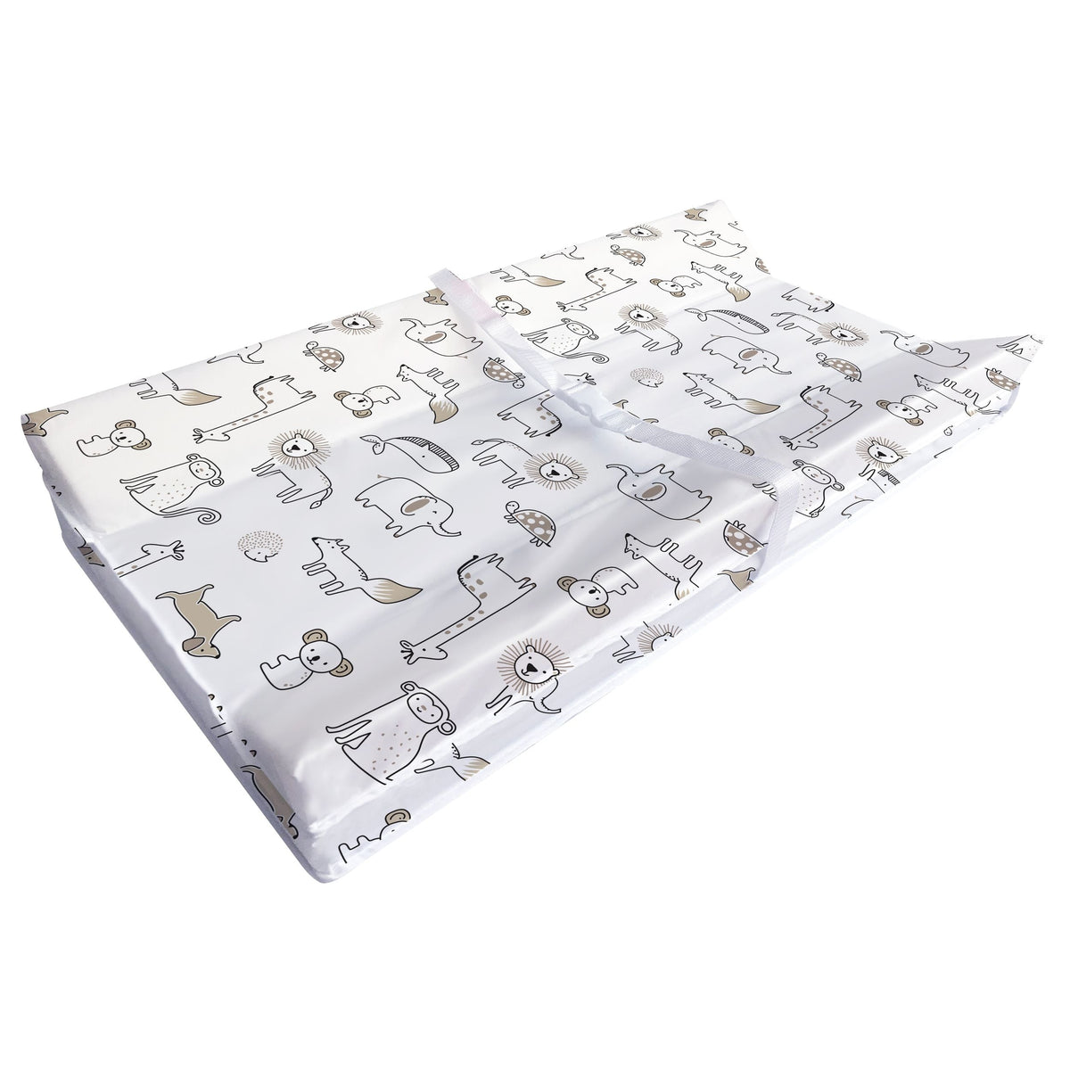 Contour Waterproof Diaper Change Pad, Safari L7K2 - product image 1