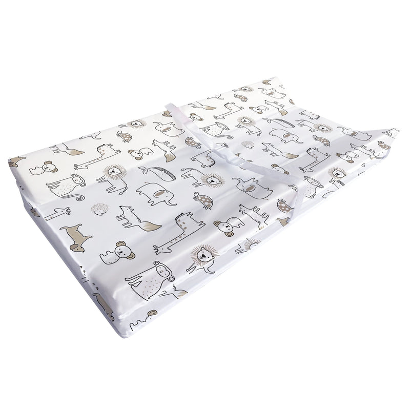 Contour Waterproof Diaper Change Pad, Safari L7K2